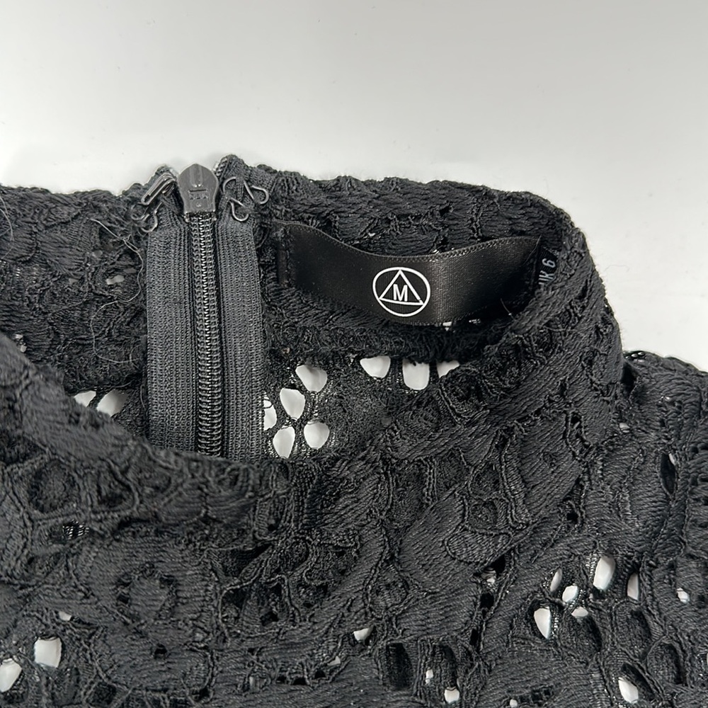 Missguided Dress Black Lace size 2 - Picture 7 of 11